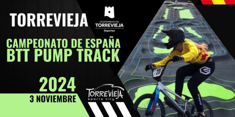 TORREVIEJA ACOGERÁ EL CAMPEONATO DE ESPAÑA DE PUMP TRACK 2024