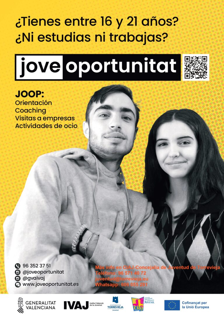 LA CONCEJALÍA DE JUVENTUD PARTICIPA EN LA OCTAVA EDICIÓN DEL PROGRAMA JOVEN OPORTUNIDAD “JOOP”