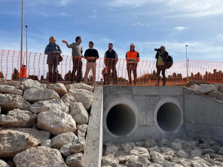 EN MARZO FINALIZAN LAS OBRAS DE LA BALSA DE LAMINACIÓN DE AGUAS PLUVIALES JUNTO A LA N-332, EN LA URBANIZACIÓN DOÑA INÉS