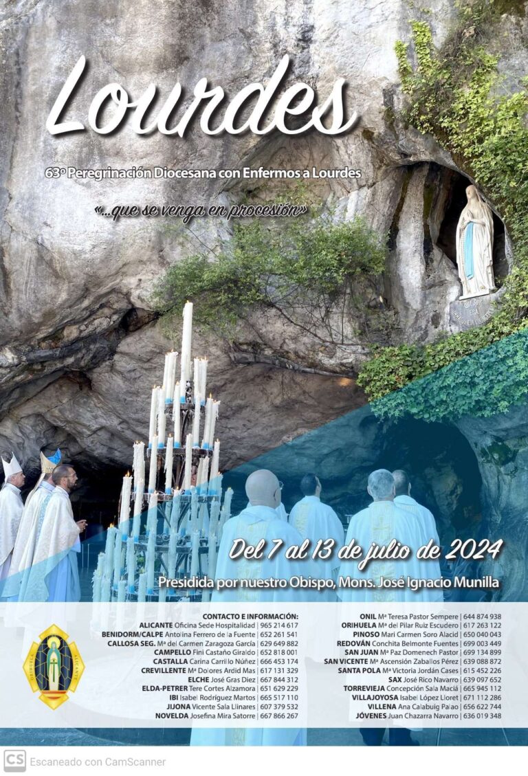 LA HOSPITALIDAD DE LOURDES ABRE LAS INSCRIPCIONES PARA LA PEREGRINACIÓN A CELEBRAR DEL 7 AL 13 DE JULIO DE 2024