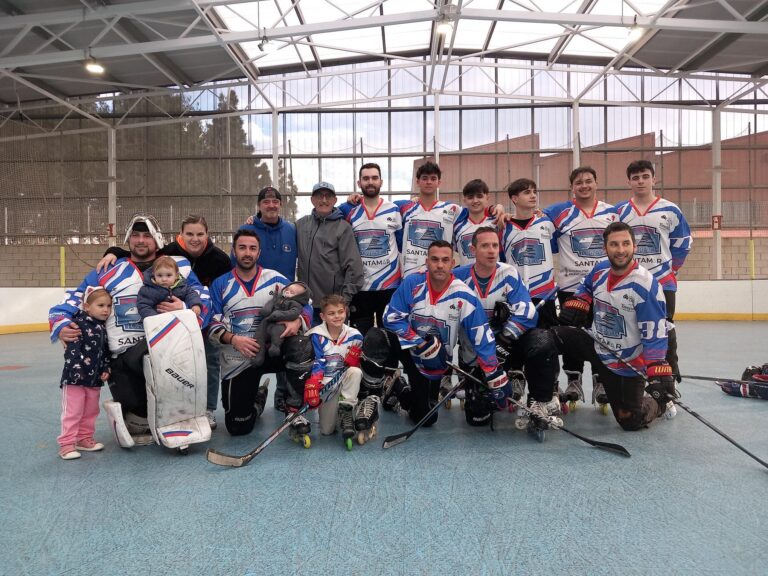Los Halcones hacen pleno de triunfos: 3 de 3 en la Liga Nacional Plata de hockey línea en Sagunto