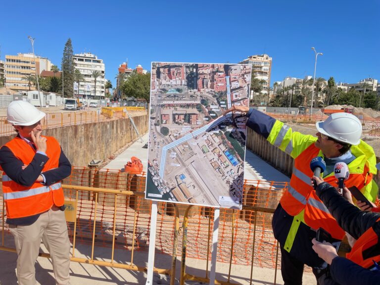 ANTES DE SEMANA SANTA DE 2025 ESTARÁN FINALIZADOS LOS COLECTORES DE PLUVIALES DESDE LA INTERSECCIÓN ENTRE RAMBLA JUAN MATEO Y EL PASEO DE LA LIBERTAD HASTA SU VERTIDO AL MAR