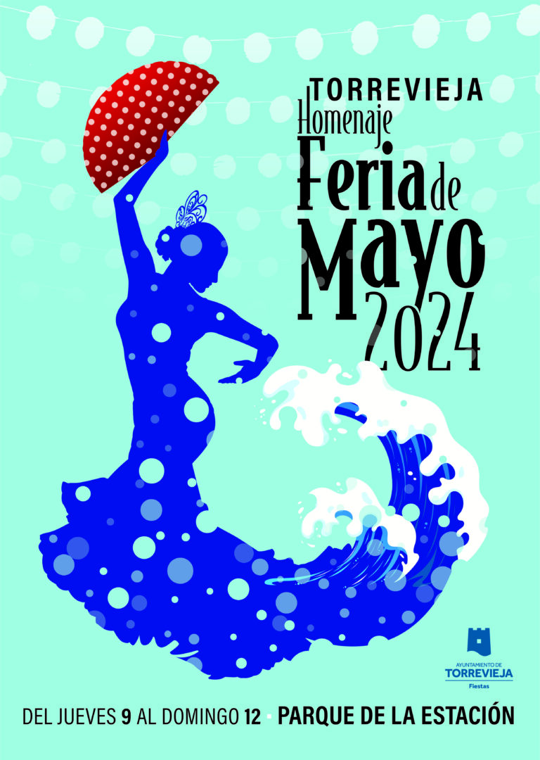 TORREVIEJA CELEBRARÁ EL HOMENAJE A LA FERIA DE MAYO EN EL PARQUE DE LA ESTACIÓN DEL 9 AL 12 DE MAYO
