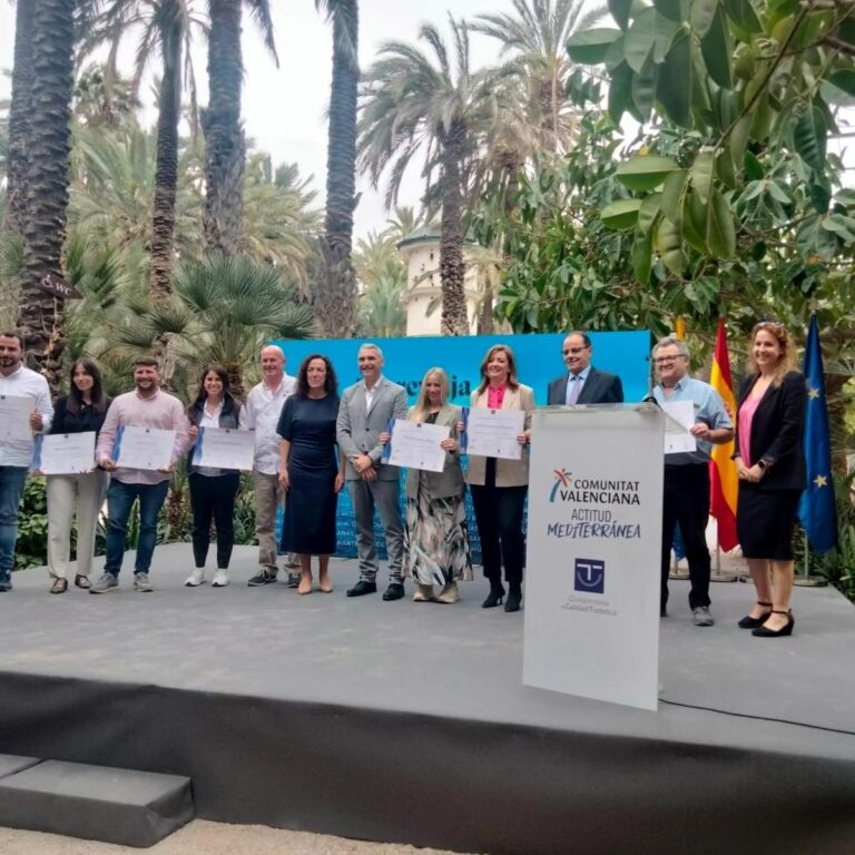 EL DIRECTOR GENERAL DE TURISMO DE LA COMUNIDAD VALENCIANA ENTREGA LOS DISTINTIVOS SICTED A 9 MUNICIPIOS DE LA PROVINCIA