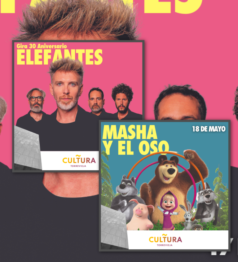 ELEFANTES Y MASHA & EL OSO ANIMARÁN ESTE FIN DE SEMANA TORREVIEJA