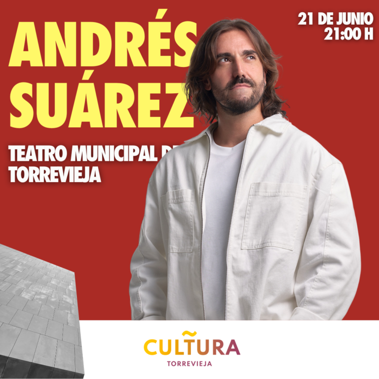 LA VOZ DE ANDRÉS SUÁREZ Y LOS MÚSICOS DE LA UMT PONDRÁN A BAILAR A TORREVIEJA ESTE FIN DE SEMANA