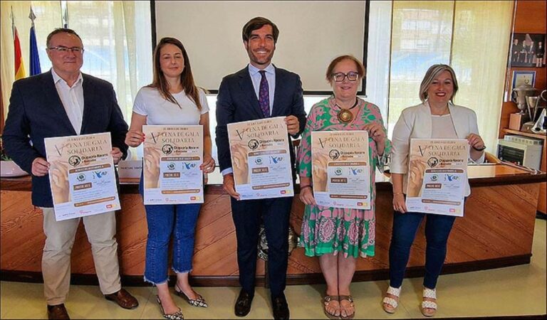 PRESENTADO EL CARTEL OFICIAL DE LA V CENA DE GALA SOLIDARIA