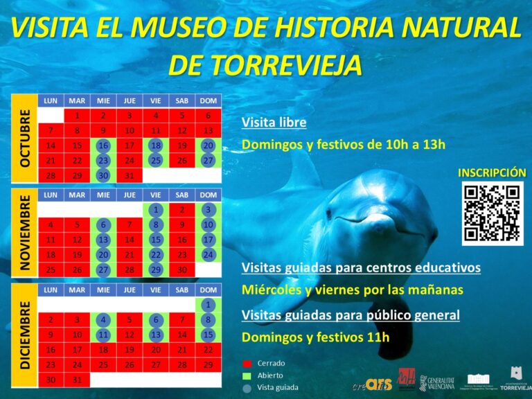 EL MUSEO DE HISTORIA NATURAL REABRE DURANTE DOS MESES EN OTOÑO CON VISITAS GUIADAS GRATUITAS
