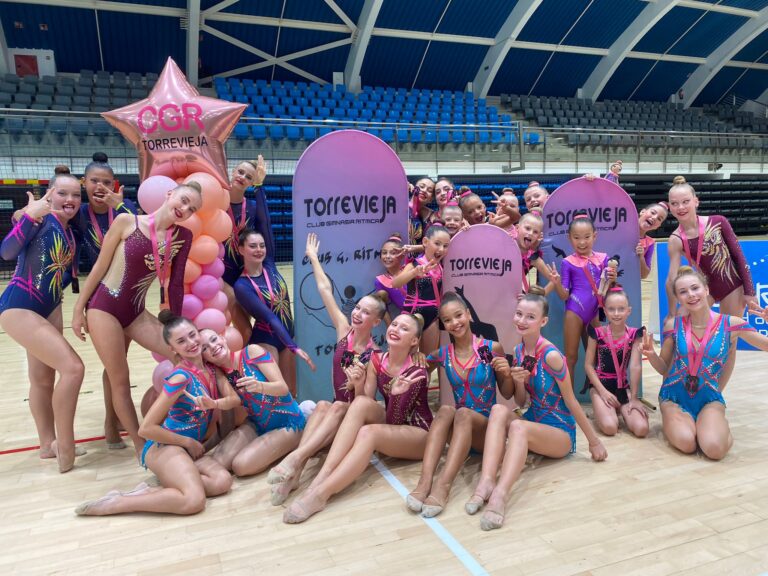 Excelente jornada en Torrevieja celebrándose el Torneo Internacional de gimnasia rítmica