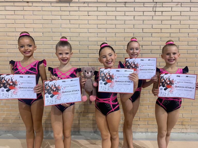 LAS PREBENJAMINES DEL CGR TORREVIEJA CUARTAS DE ESPAÑA