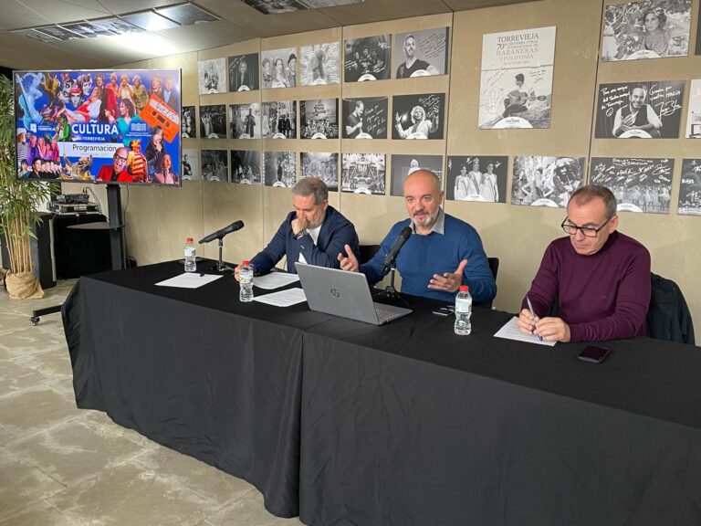 2025 COMENZARÁ CON FUERZA: PRESENTADA LA NUEVA PROGRAMACIÓN CULTURAL DE TORREVIEJA