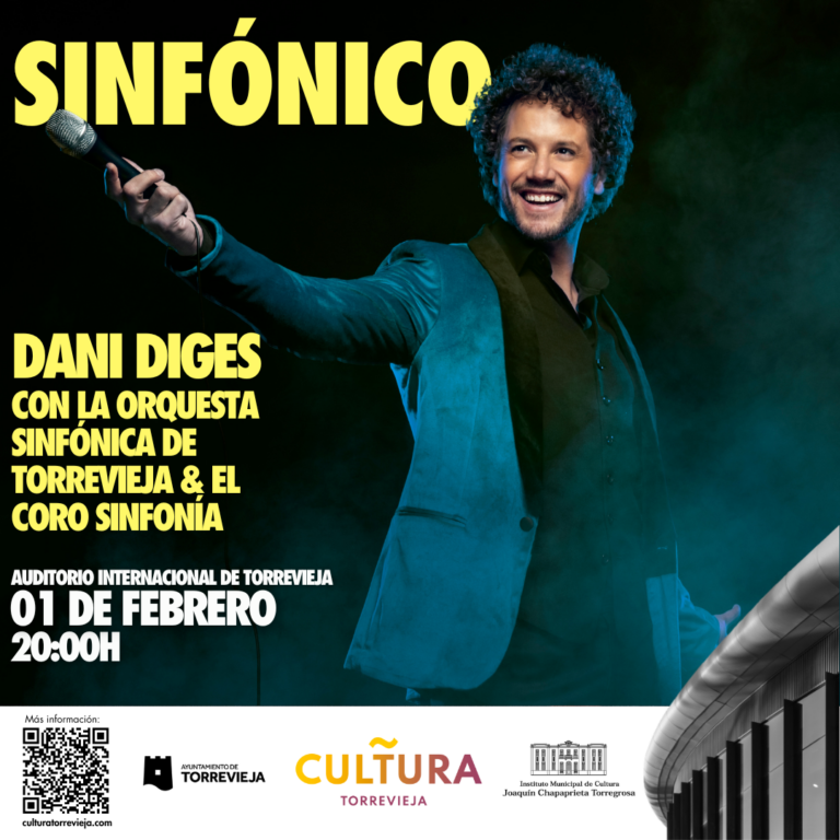 DANI DIGES ESTRENA ESTE SÁBADO SU GRAN SHOW “SINFÓNICO” JUNTO A LA OST Y EL CORO SINFONÍA