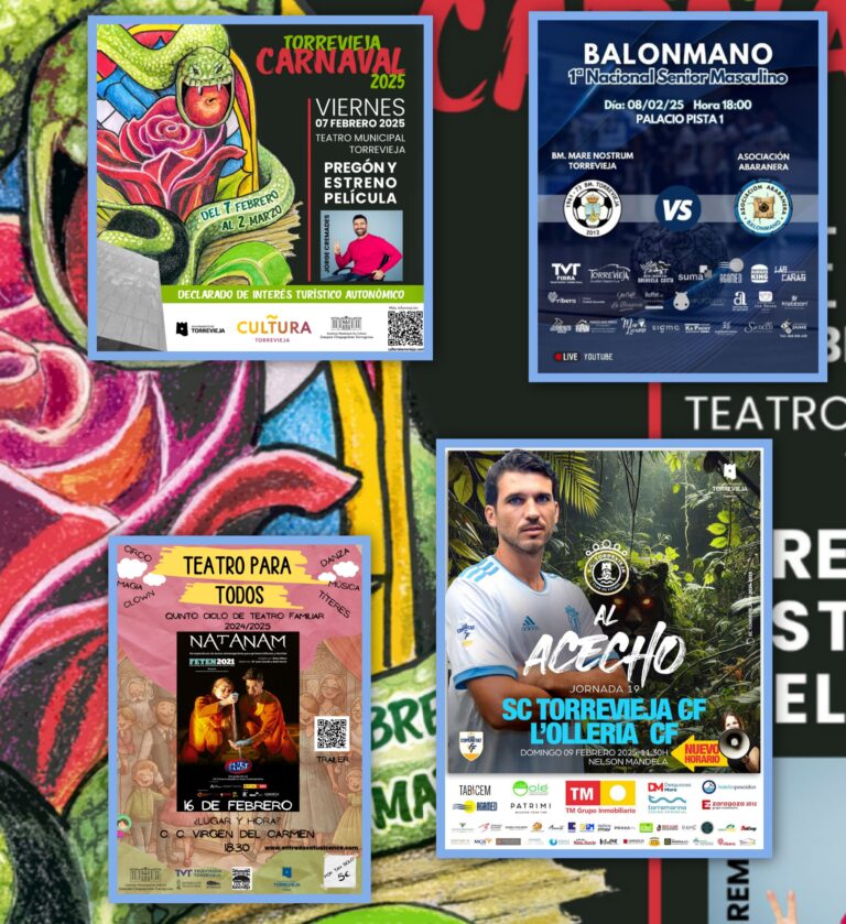 Agenda del fin de semana (7/2 a 9/2)