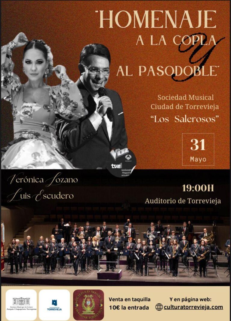 LOS SALEROSOS RINDEN HOMENAJE A LA COPLA Y AL PASODOBLE