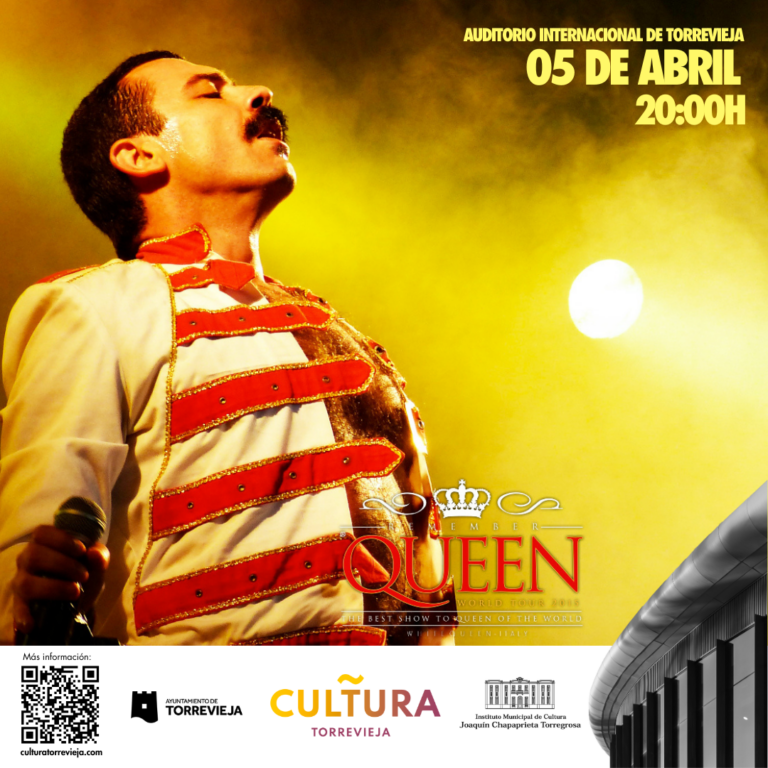 TEATRO, MÚSICA Y ZARZUELA: ESTE FIN DE SEMANA SE ESTRENAN “LA PASIÓN”, EL MEJOR TRIBUTO A QUEEN Y “LA TABERNERA DEL PUERTO” EN TORREVIEJA