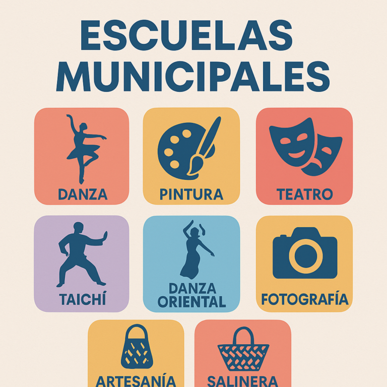 LA CAMPAÑA DE ADMISIÓN DE ALUMNOS PARA LAS ESCUELAS MUNICIPALES DE CULTURA SE INICIA EL PRÓXIMO 2 DE JUNIO