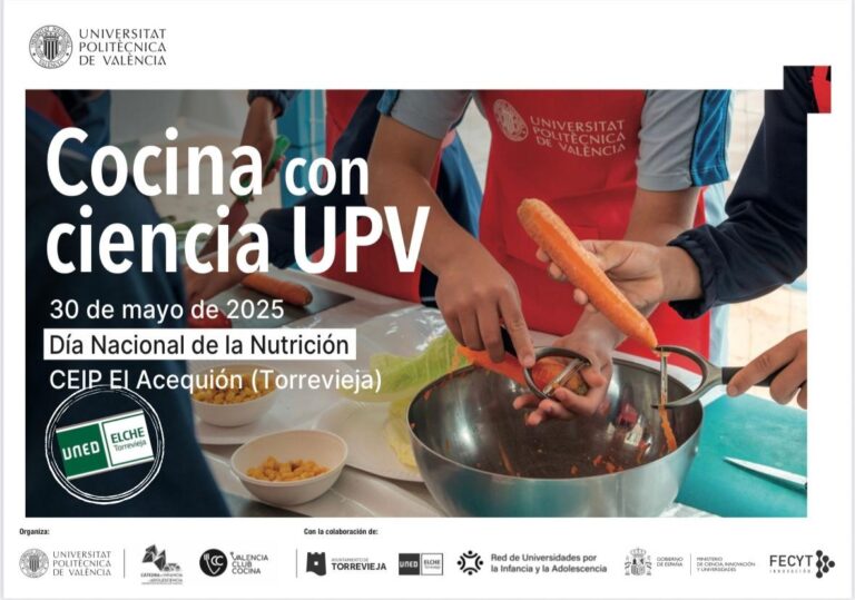EL TALLER “COCINANDO CON CIENCIA” SE CELEBRARÁ EN EL CEIP EL ACEQUIÓN