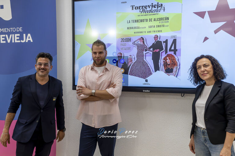 TORREVIEJA WEEKEND SE CONSOLIDA CON UNA CUARTA EDICIÓN LLENA DE SORPRESAS: MODA, MÚSICA Y CULTURA SE DAN CITA EN NUESTRA CIUDAD