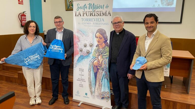 La Purísima saldrá a las calles de forma  extraordinaria los días 14 y 15 de junio en  una histórica Santa Misión con motivo del  Jubileo ‘Peregrinos de Esperanza’