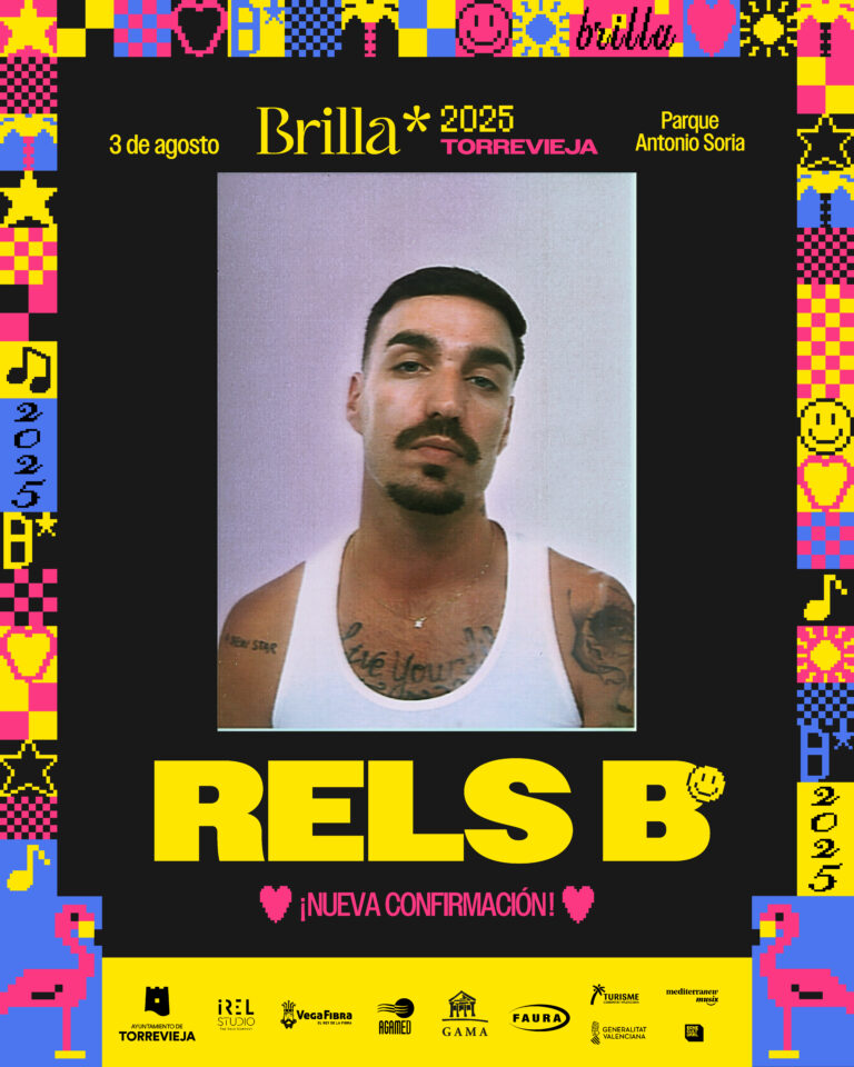 Rels B presenta su nuevo álbum “afroLOVA 25” en Brilla Torrevieja 2025