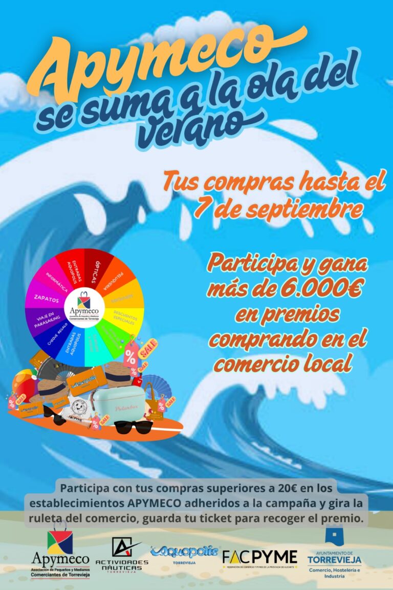 PRESENTADA LA NUEVA CAMPAÑA ESTIVAL “APYMECO SE SUMA A LA OLA DEL VERANO”