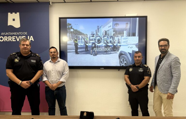 LA POLICÍA LOCAL DE TORREVIEJA HACE BALANCE DEL VERANO: MÁS EFECTIVOS Y MAYOR PRESENCIA EN LA CIUDAD