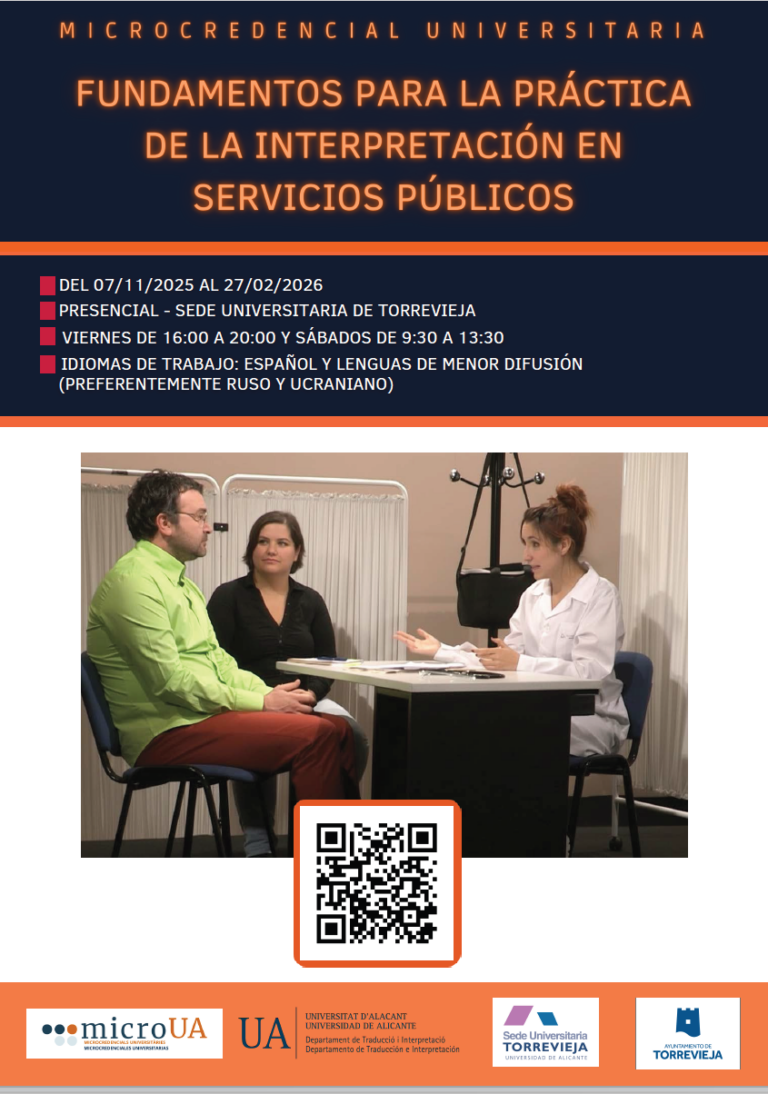 Torrevieja acoge la primera microcredencial universitaria de traducción e interpretación de ruso y ucraniano de la Universidad de Alicante