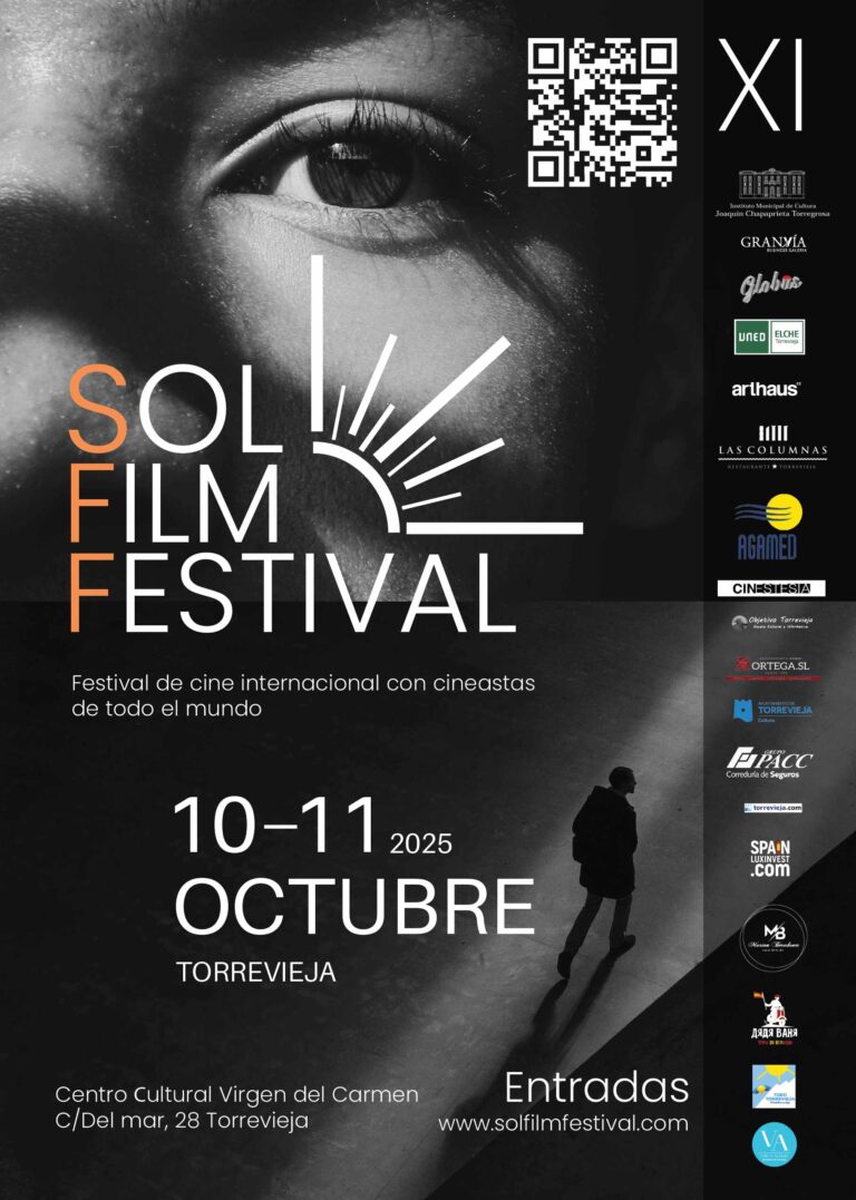 11ª EDICIÓN DEL FESTIVAL DE CINE SOL INTERNATIONAL FILM FESTIVAL LLEGA A TORREVIEJA: DOS DÍAS DE CINE, EMOCIÓN Y DESCUBRIMIENTOS
