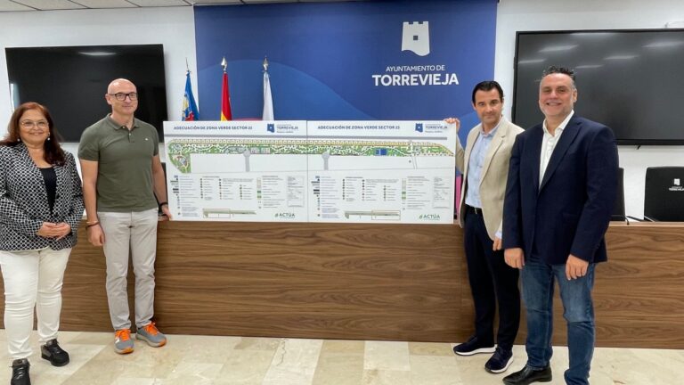 Torrevieja invertirá 5,4 millones en un gran parque de 70.000 m² en el Sector 25 que comenzará el 11 de noviembre