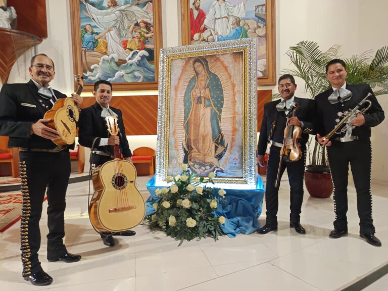 Día de la Virgen de Guadalupe: una tradición religiosa que llega de México a la parroquia del Sagrado Corazón