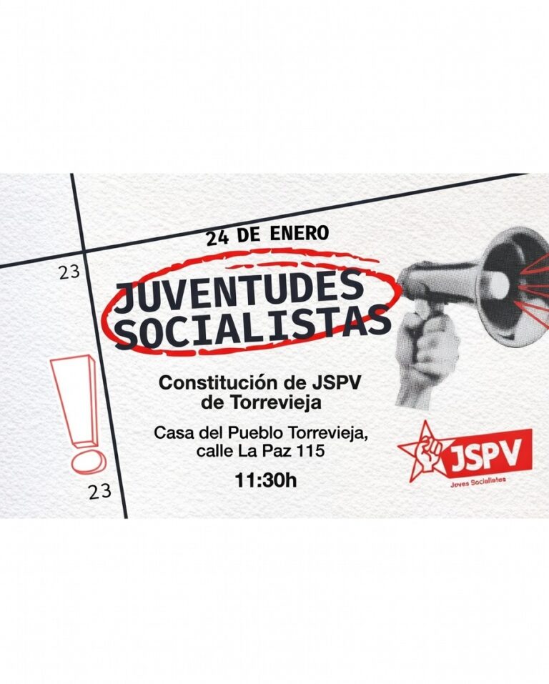 El PSOE de Torrevieja impulsa la constitución de las Juventudes Socialistas para fomentar la participación juvenil