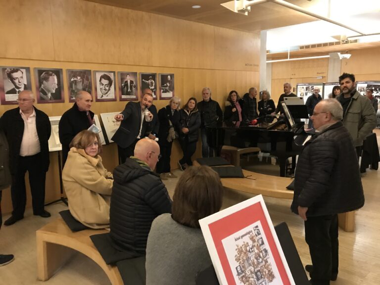Concierto en Barcelona clausura la exposición en honor al Maestro Casanovas en la ESMUC
