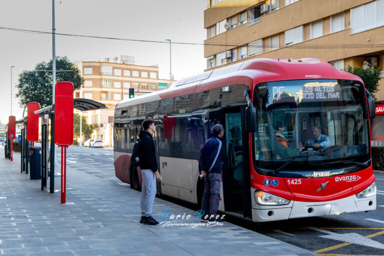 Torrevieja moderniza sus 181 paradas de autobús con nuevas marquesinas accesibles y transporte sostenible