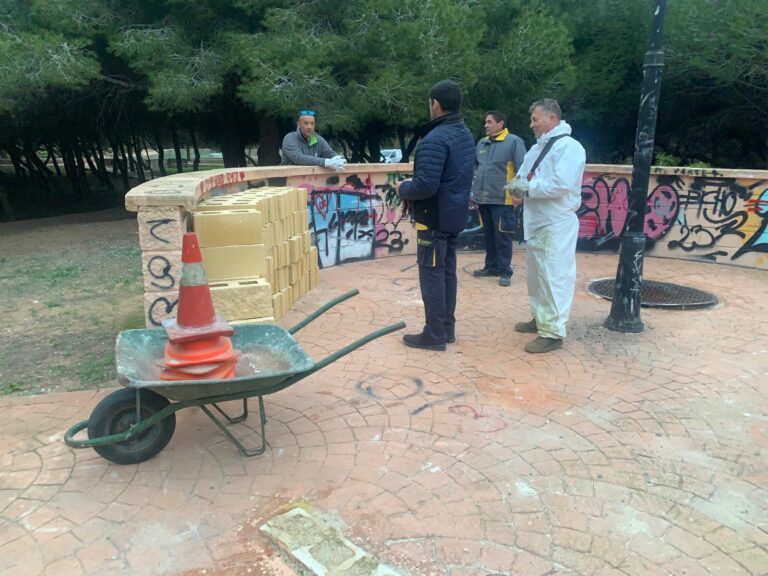 Torrevieja mejora el Parque Molino del Agua con reforestación, nuevos miradores y alumbrado LED eficiente