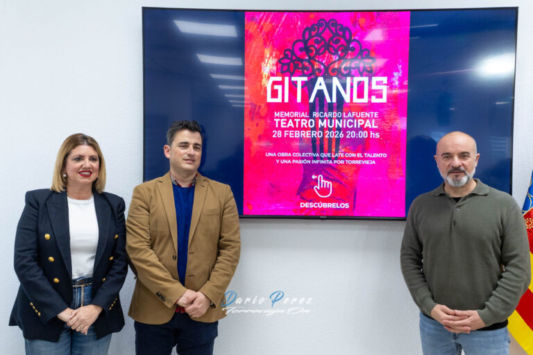 Torrevieja recupera “Gitanos”, la obra de Ricardo Lafuente, este sábado en el Teatro Municipal