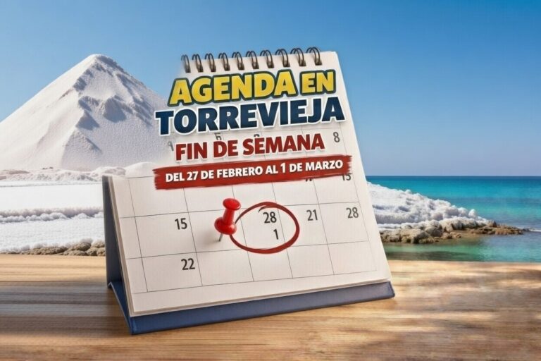 Qué hacer en Torrevieja este fin de semana con teatro, deporte y actividades culturales. No te pierdas la agenda