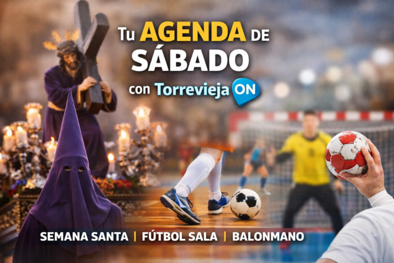 Prepárate para los actos y eventos que ofrece Torrevieja, la agenda del sábado viene cargada para la tarde