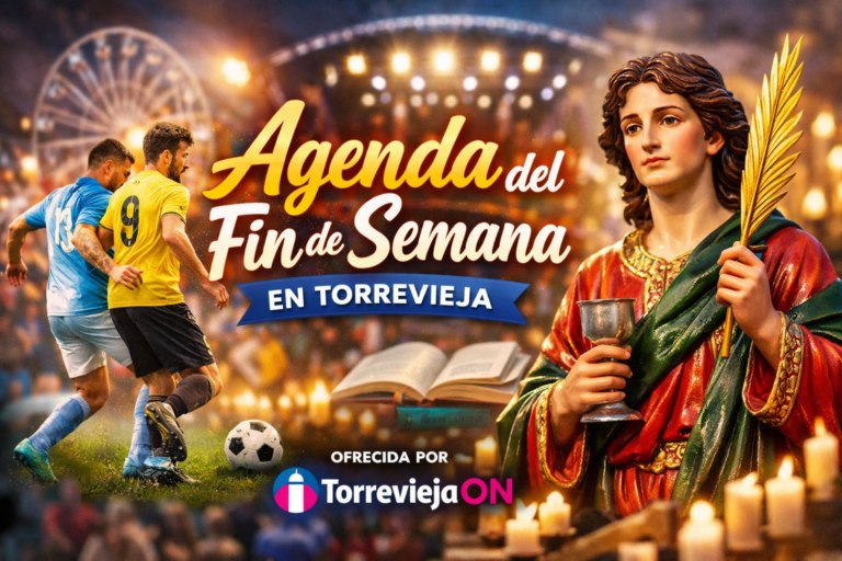 Agenda completa en Torrevieja con deporte cultura y Semana Santa este fin de semana