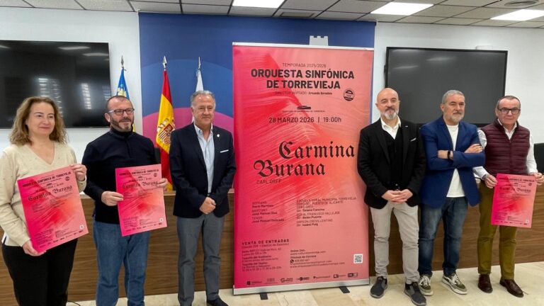 El Auditorio Internacional de Torrevieja acogerá el 28 de marzo la monumental cantata Carmina Burana de Carl Orff