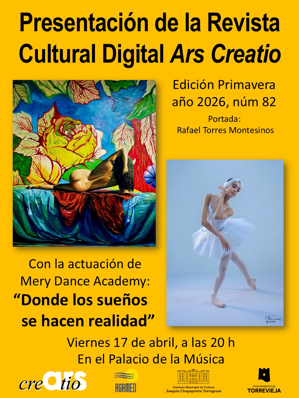Presentación de la revista cultural digital Ars Creatio