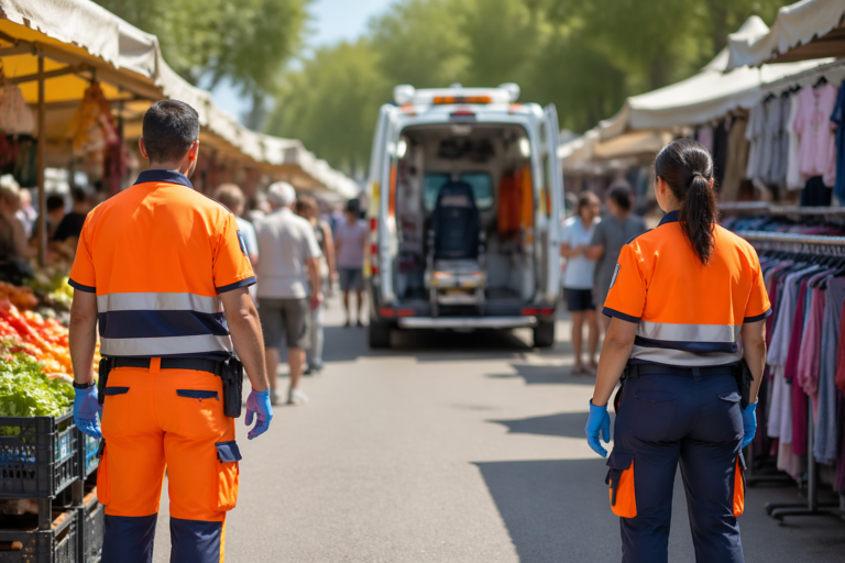 El mercadillo de los viernes de Torrevieja contará con servicio de ambulancia desde el 24 de abril