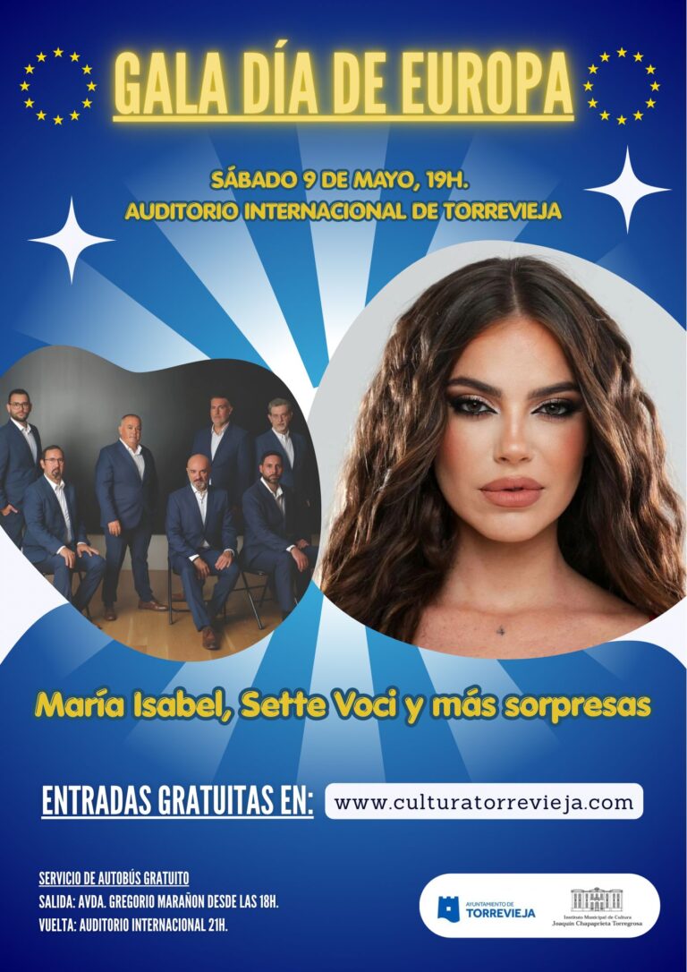 Torrevieja celebra el Día de Europa 2026 con una gran gala y actividades internacionales