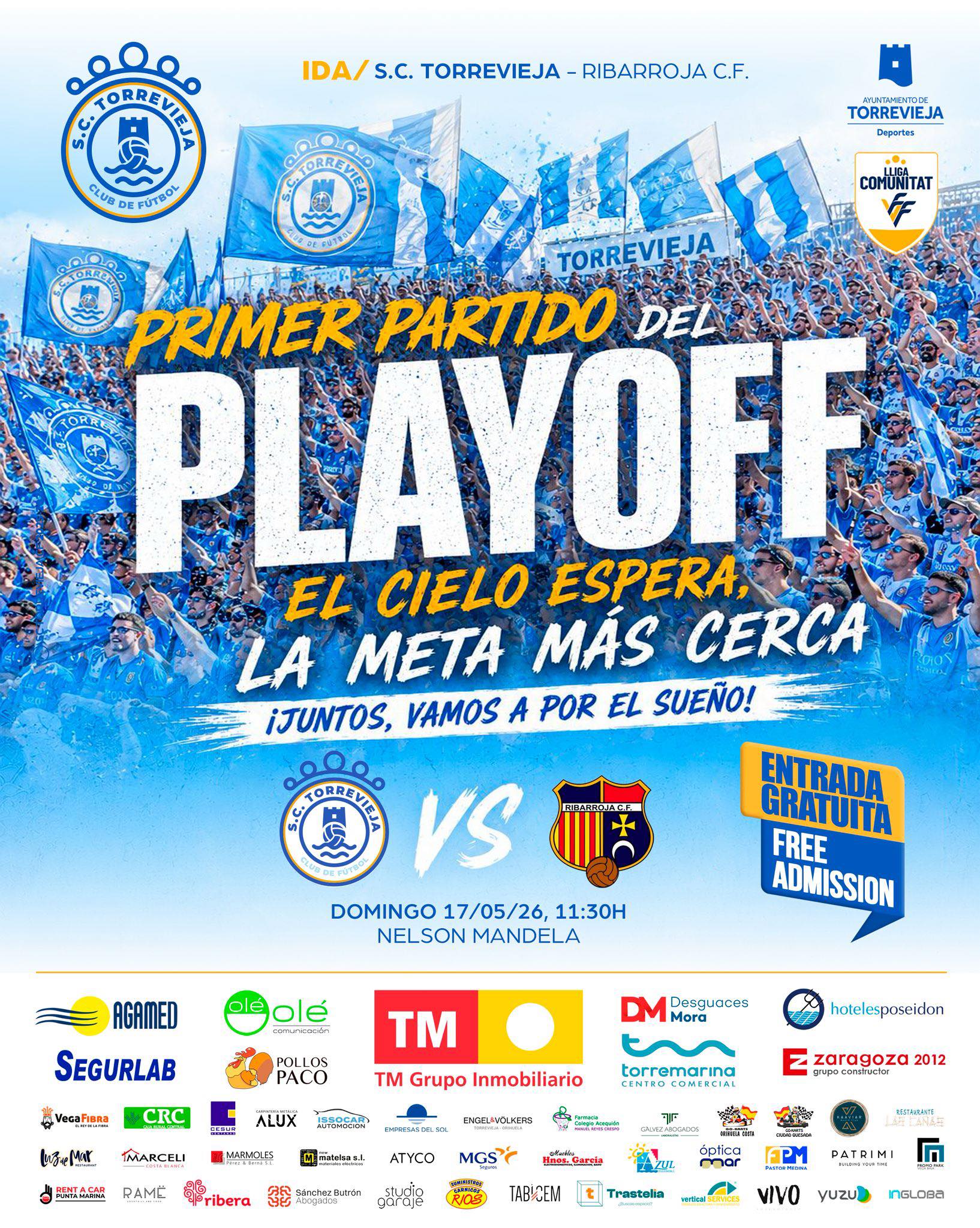 SC Torrevieja Vs Ribarroja CF