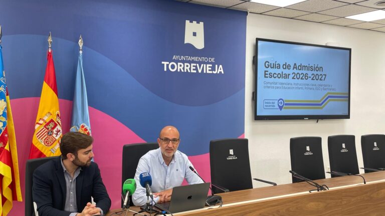 Torrevieja afronta la admisión escolar 2026/2027 con cifras récord y una creciente presión educativa