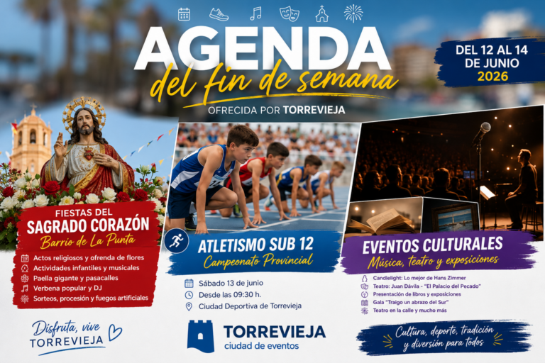 Agenda de Torrevieja: qué hacer del 12 al 14 de junio