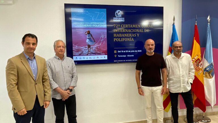 Torrevieja se convierte en la capital mundial del canto coral con el 72º Certamen Internacional de Habaneras y Polifonía