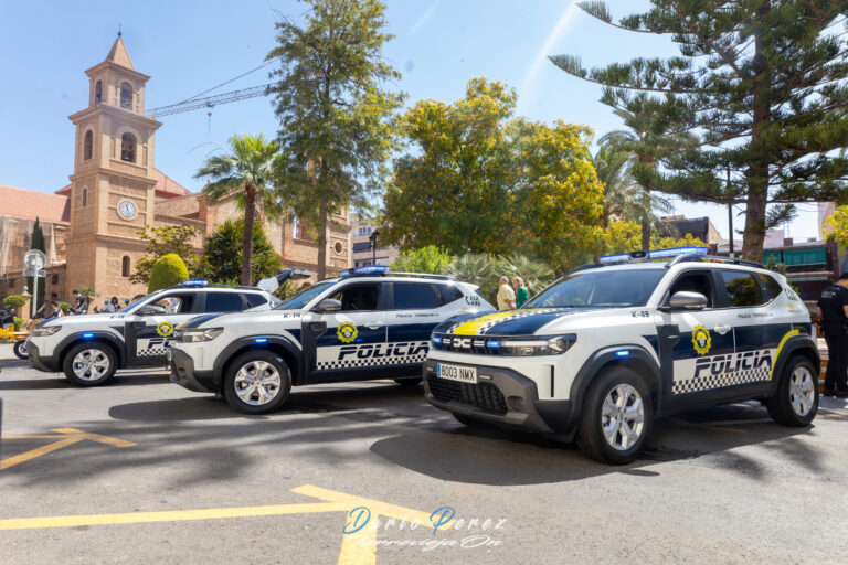 Torrevieja refuerza la flota de la Policía Local con ocho nuevos vehículos y una inversión superior a los 325.000 euros