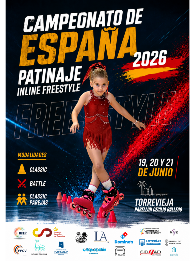 Torrevieja se convierte en la capital nacional del patinaje con el Campeonato de España de Inline Freestyle