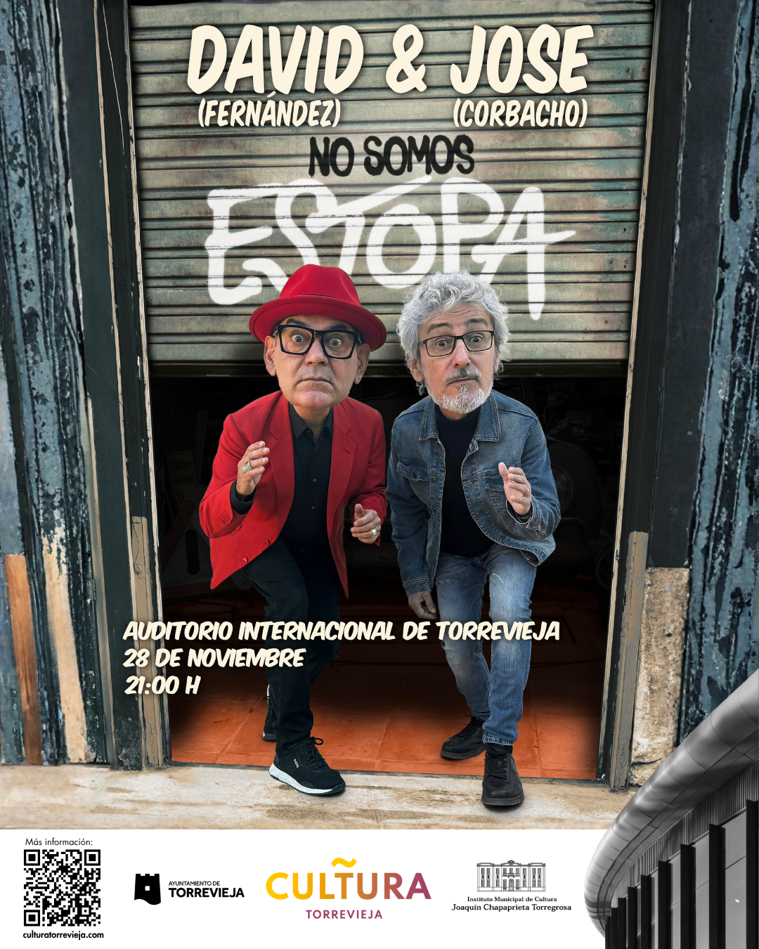 David Fernández y José Corbacho: No somos Estopa