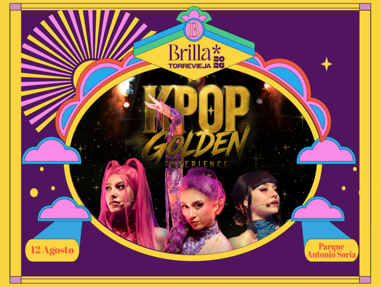 El fenómeno mundial de las guerreras K-Pop llega a Brilla Torrevieja con K-POP Golden Experience